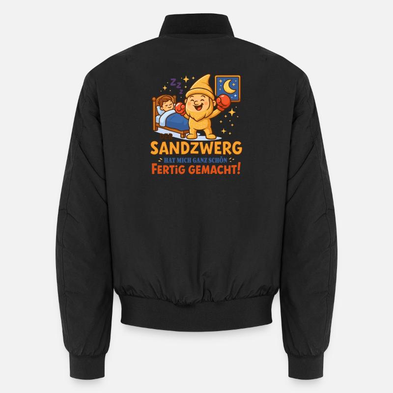 Der Sandzwerg schlägt zu ! Unisex Bomberjacke