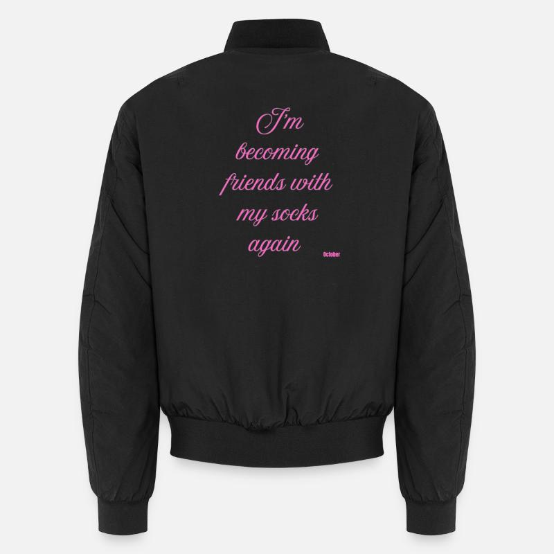 Wieder Freunde werden mit My Socks Unisex Bomberjacke