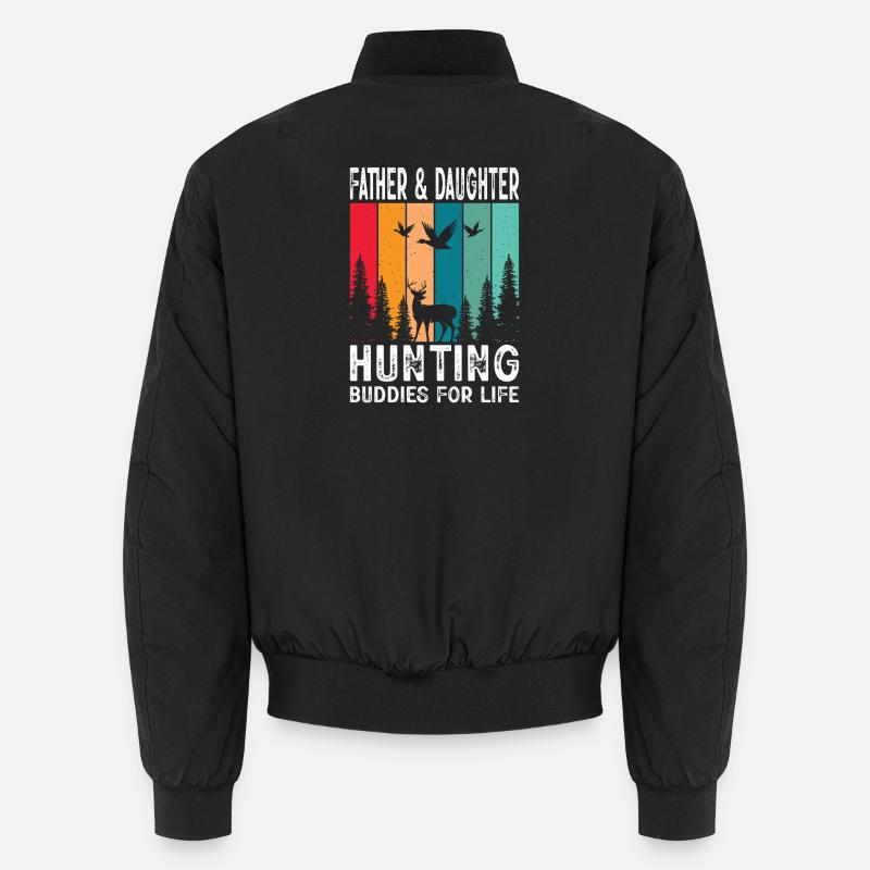 Cadeau de chasseur Chasse Examen de chasseur Bomber unisexe