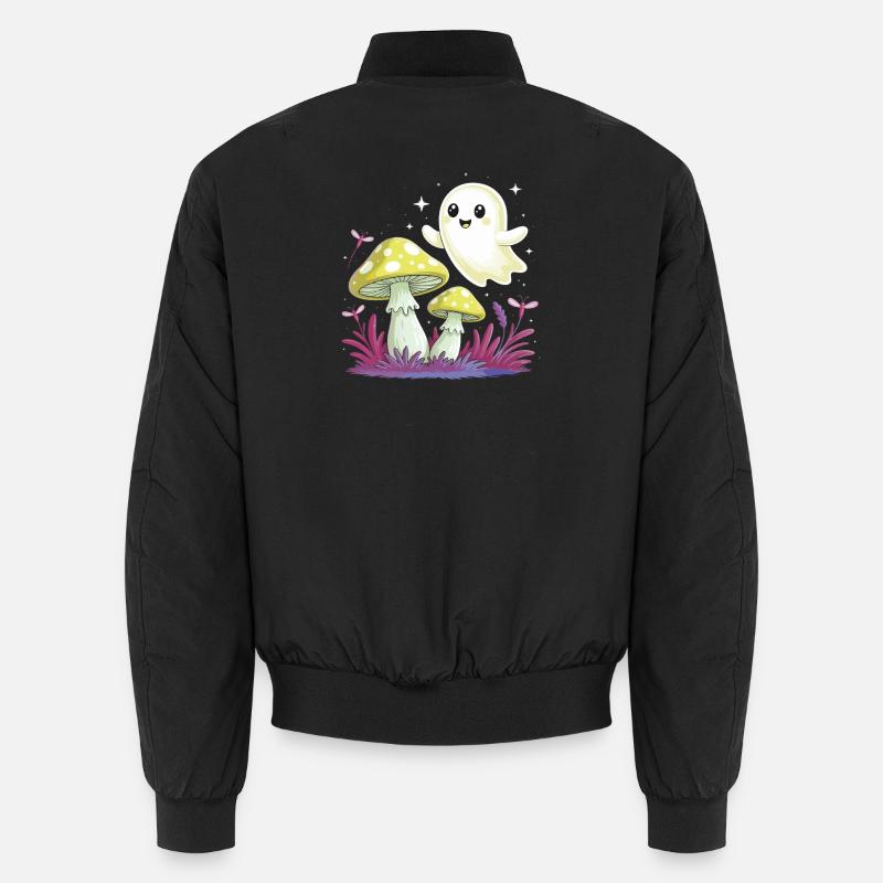 little ghost Unisex Bomber Jacket