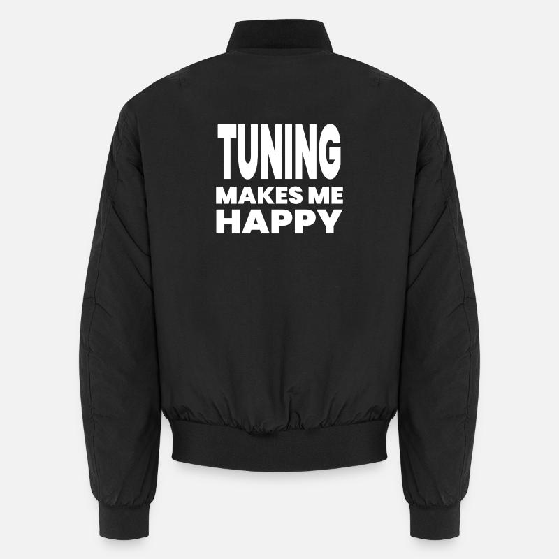 tuning - Unisex Bomber Jacket - black