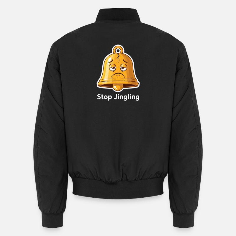 Weihnachtsglocken Weihnachtslieder Unisex Bomberjacke