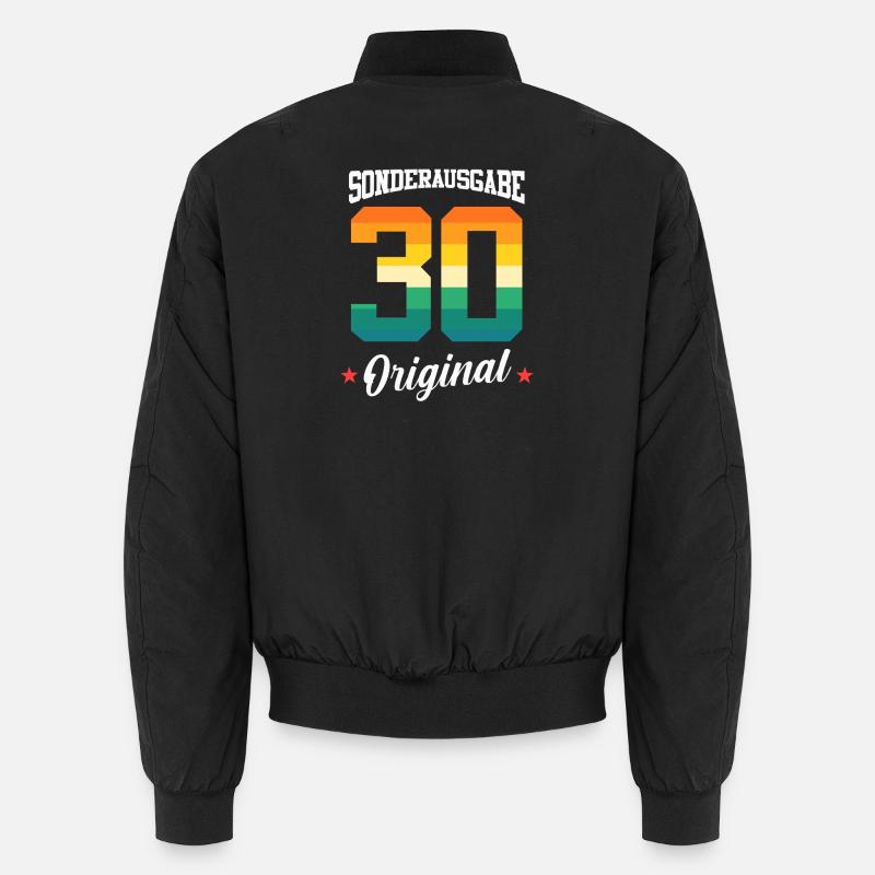 30 Birthday - Unisex Bomber Jacket - black