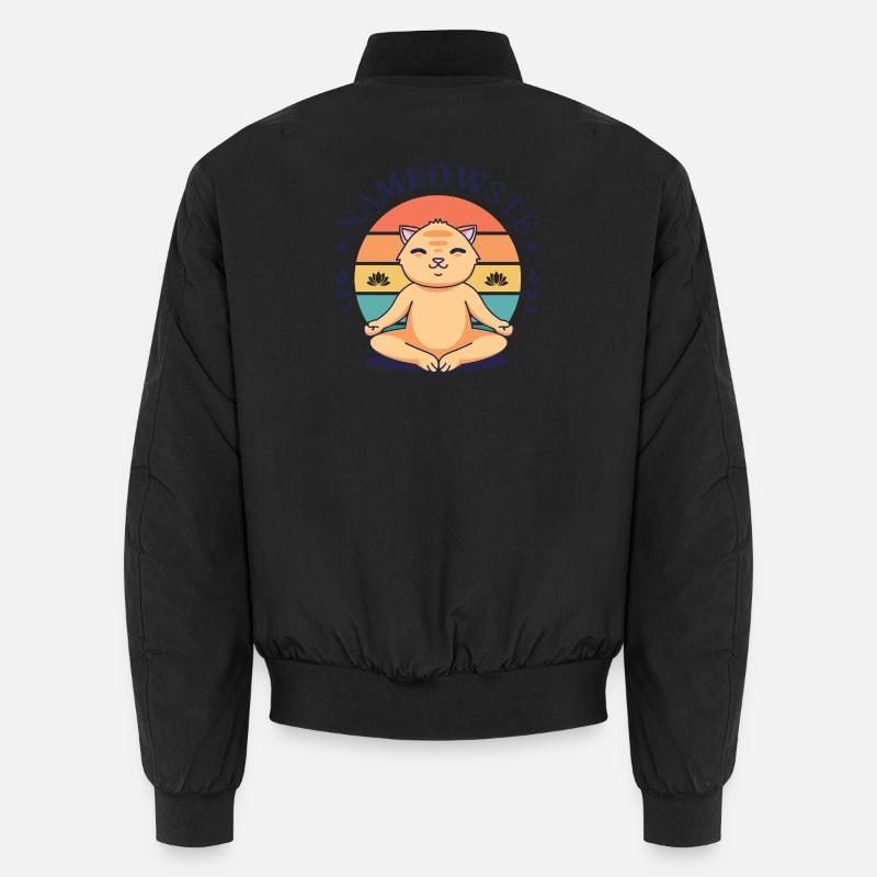 NaMEOWste - Unisex Bomberjacke - Schwarz