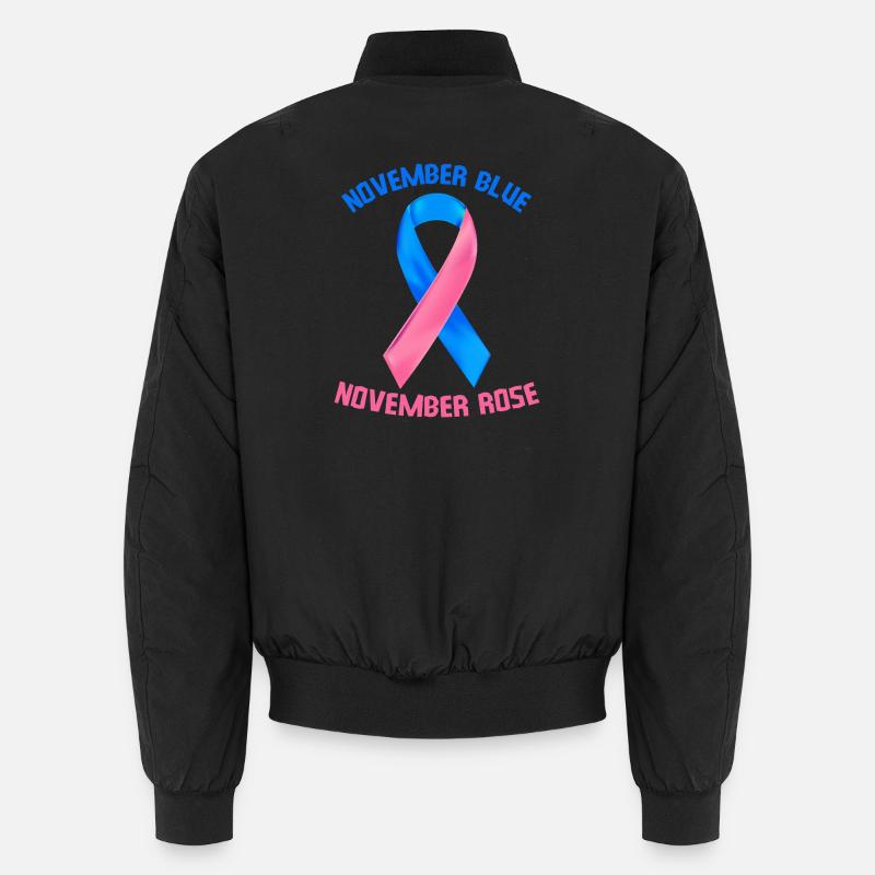 November Blue November Rose - Bomber unisexe - noir