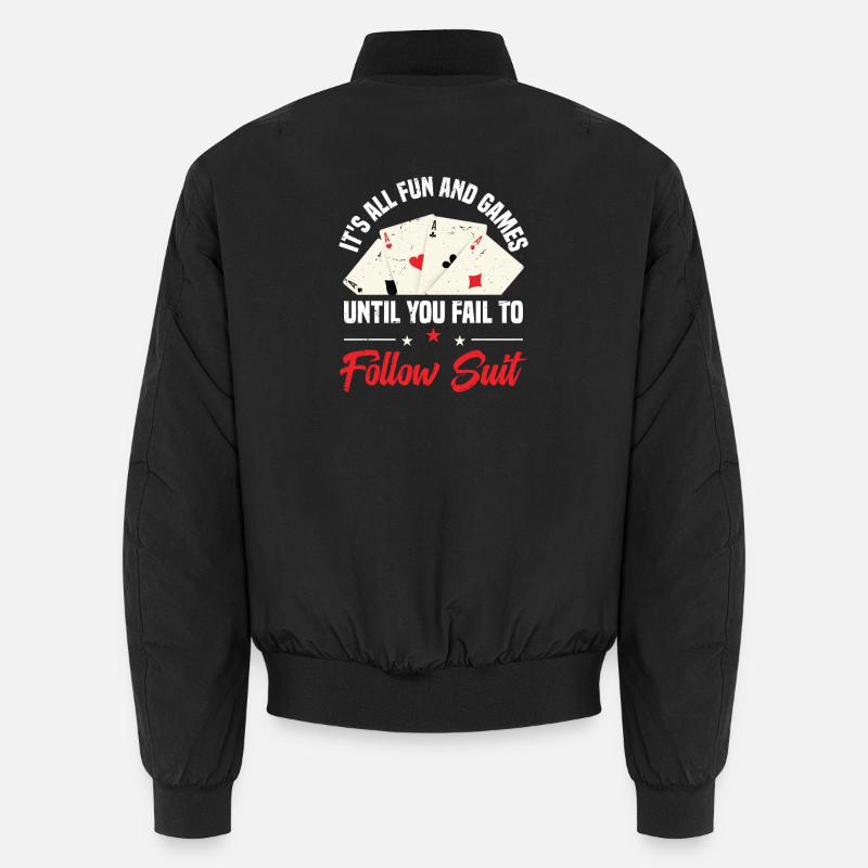 It's all fun and games until you don't know anymore Unisex Bomber Jacket