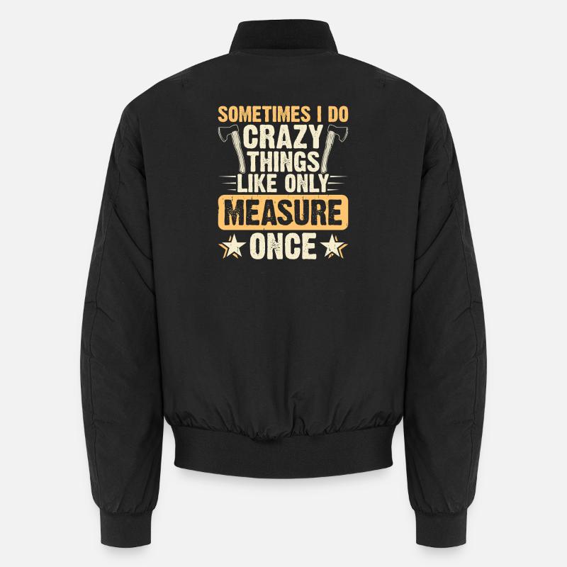 Baumpfleger Holzarbeiter Waldarbeiter Geschenk Unisex Bomberjacke