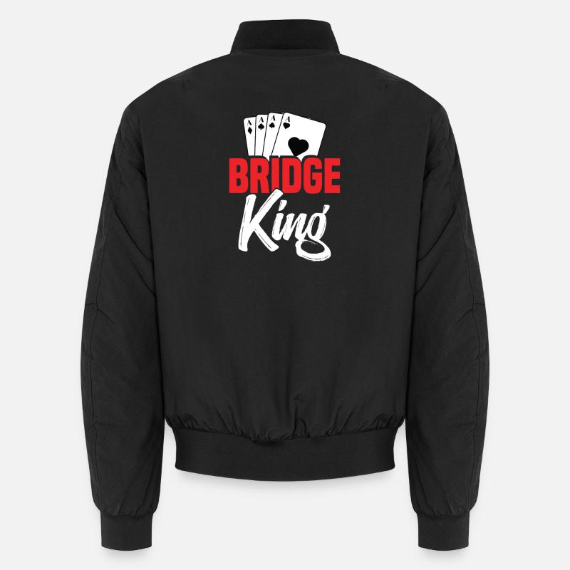 Bridge King Unisex Bomber Jacket