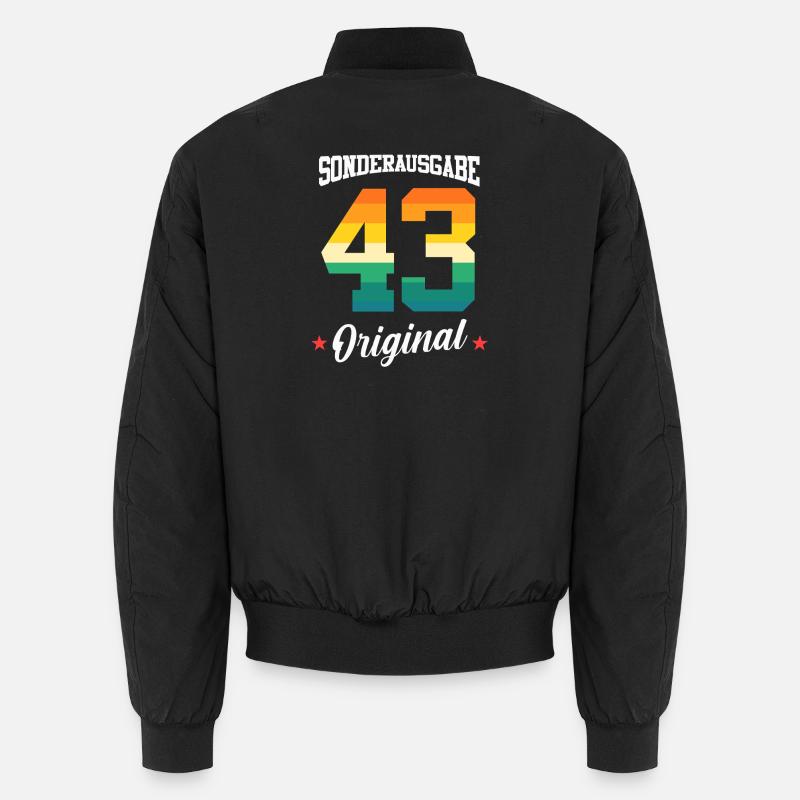 43 Birthday Unisex Bomber Jacket