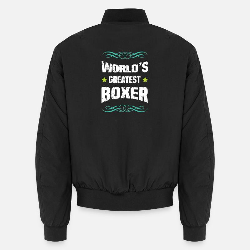 World's Greatest Boxer Unisex Bomber Jacket