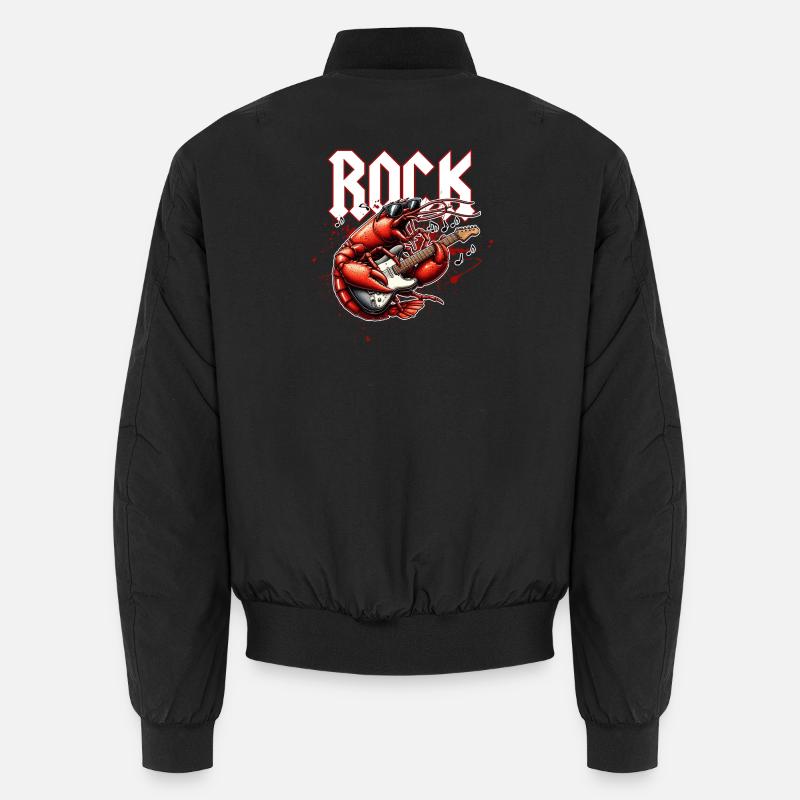 Crabe Rock Guitariste Bomber unisexe
