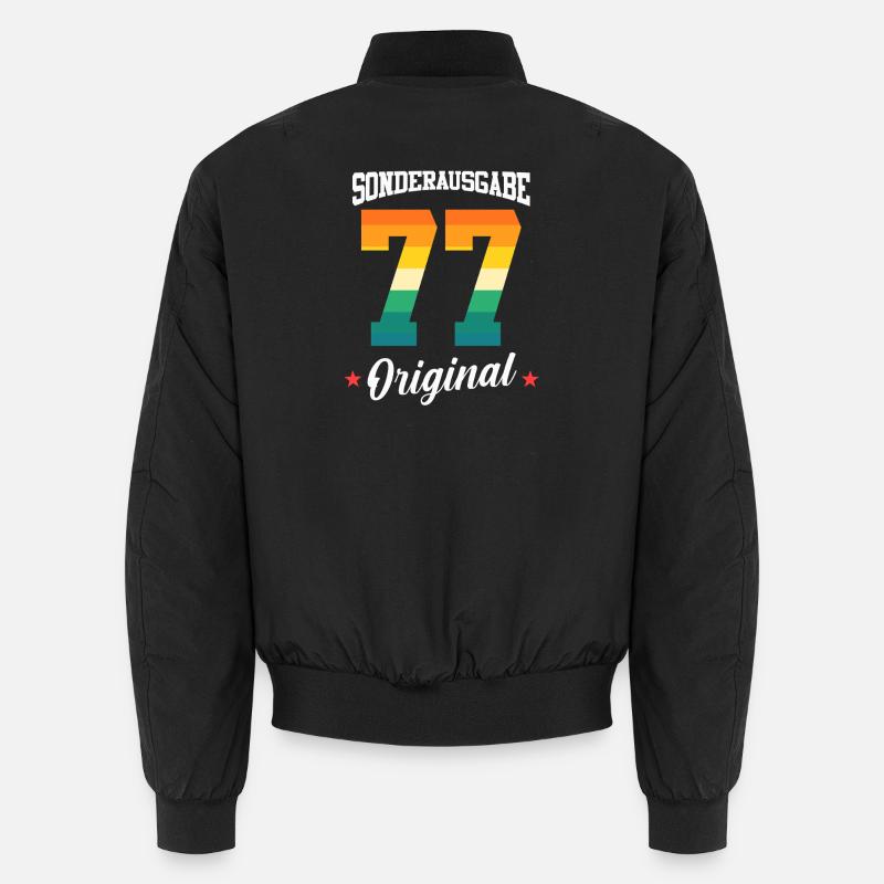 77 Anniversaire Bomber unisexe