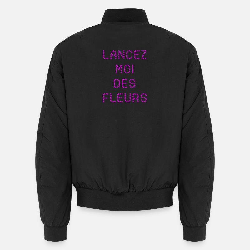 THROW FLOWERS AT ME! Unisex Bomber Jacket