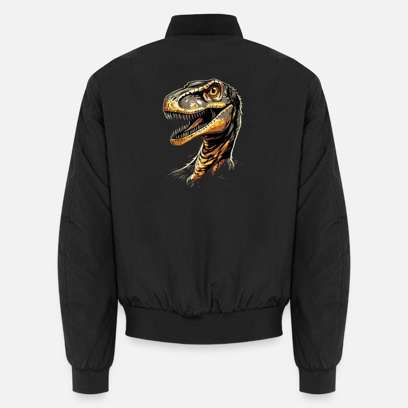 Raptor Velociraptor Dinosaurier Dino Raptoren Unisex Bomberjacke