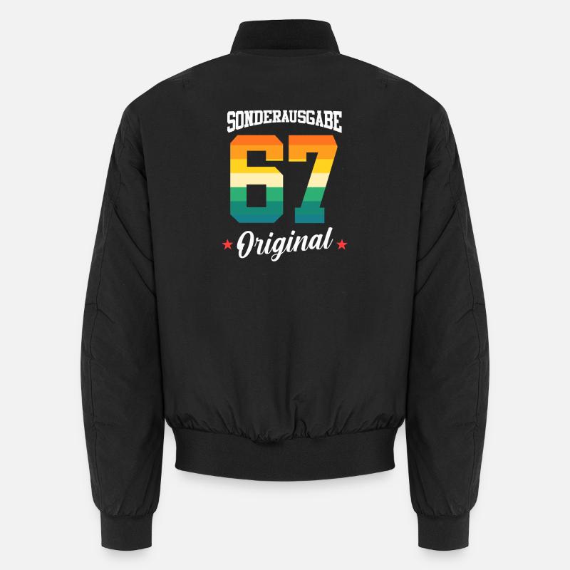 67 Birthday Unisex Bomber Jacket