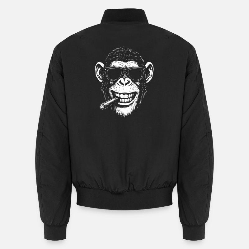 Smokin Monkey Lunettes de soleil Bomber unisexe
