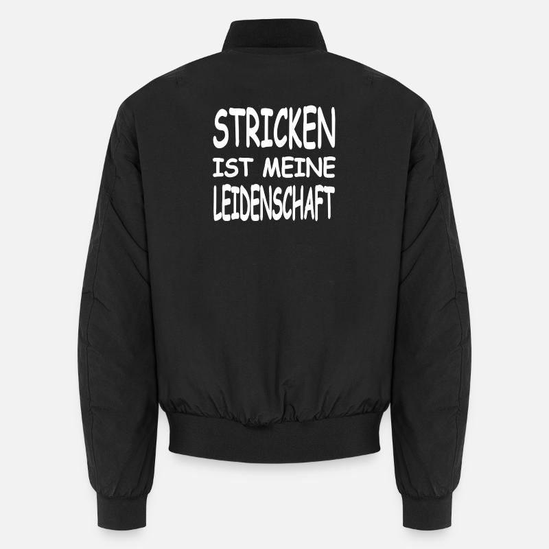 Stricken - Unisex Bomberjacke - Schwarz