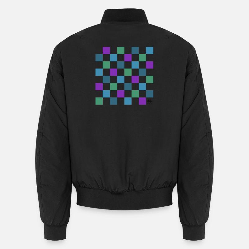 Échiquier - Design réalisé par Belly Buitton Bomber unisexe