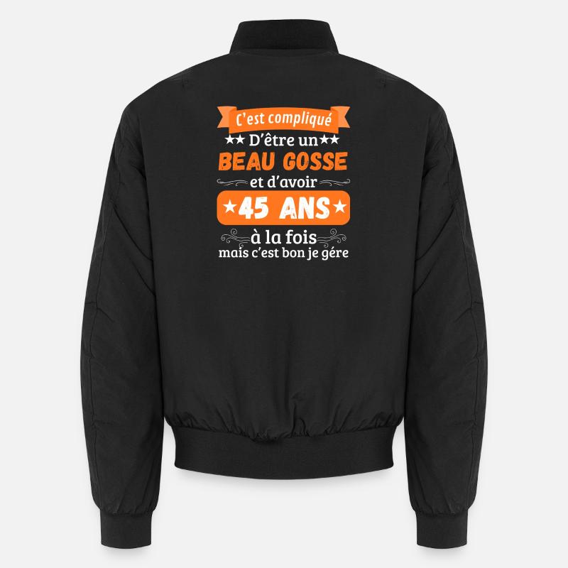 Funny Original 45th Birthday Gift Idea Man Bomber unisexe