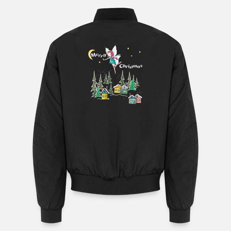 Weihnachten - Unisex Bomberjacke - Schwarz