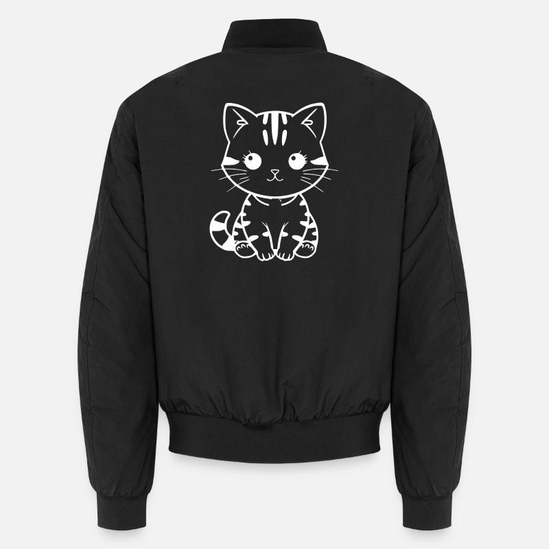 Cat outfit gift idea Christmas Unisex Bomber Jacket