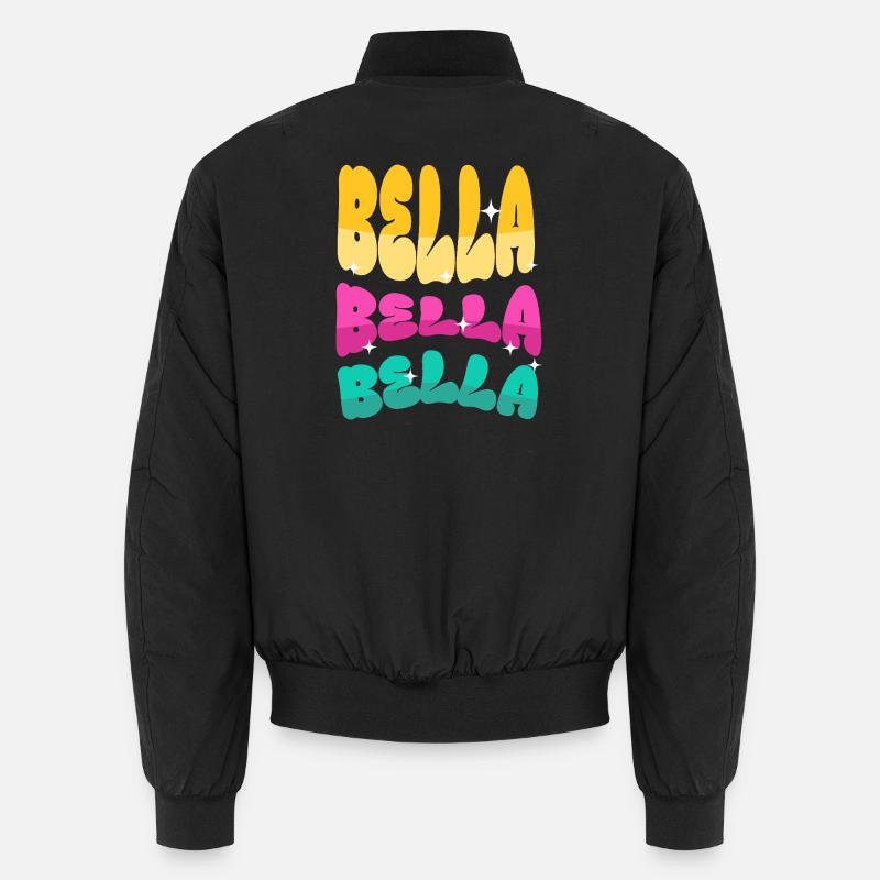 Bella - Unisex Bomberjacke - Schwarz