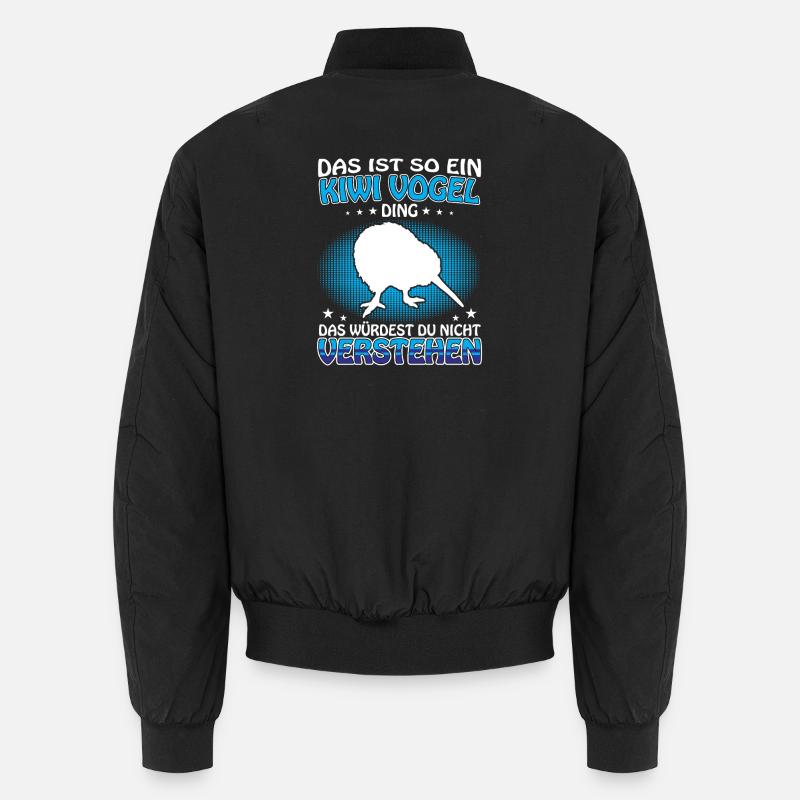 Ist ein Kiwi Vogel Ding Neuseeland Kiwi Vogel Unisex Bomberjacke