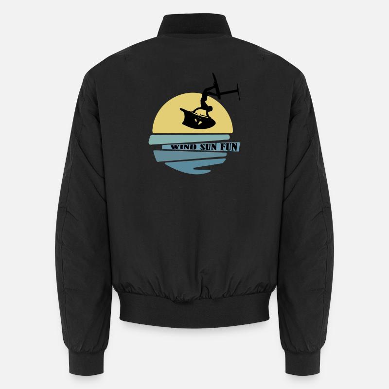 Wingfoil Sunset Unisex Bomber Jacket