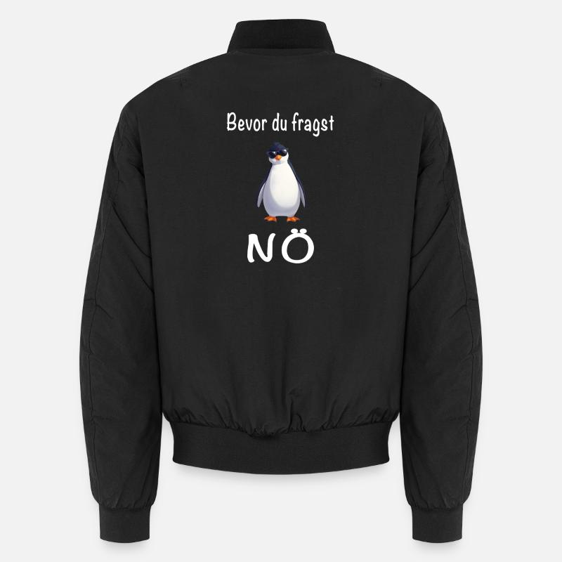 Avant de demander à Manchot de Basse-Autriche Bomber unisexe