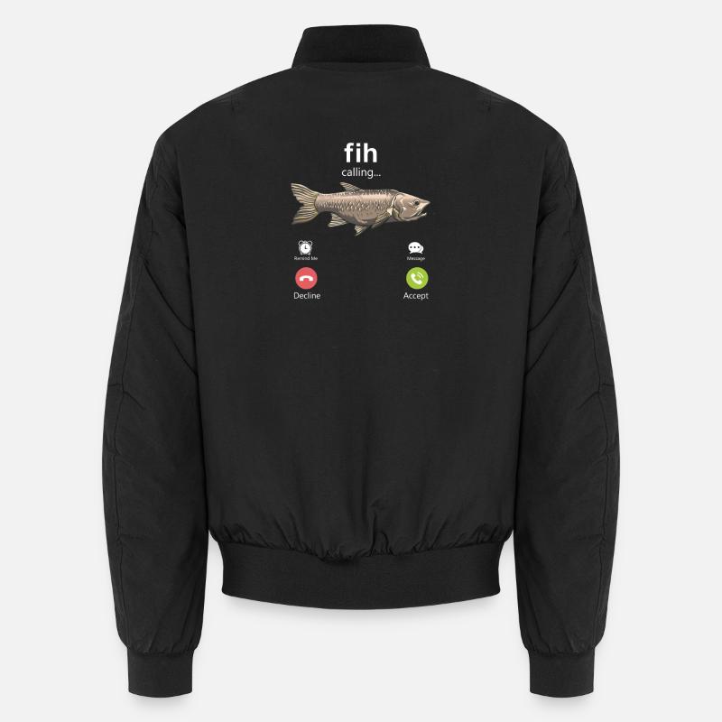 Fih Appel Drôle Hommes Pêche Internet Meme Fi Bomber unisexe