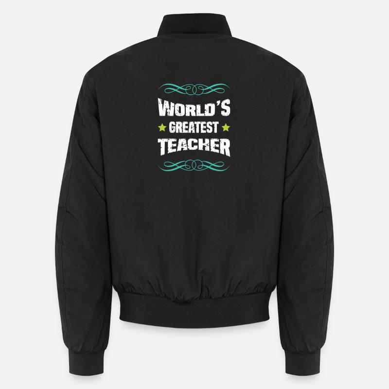 Weltbester Lehrer Unisex Bomberjacke