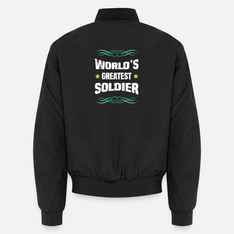World's Best Soldier Unisex Bomber Jacket