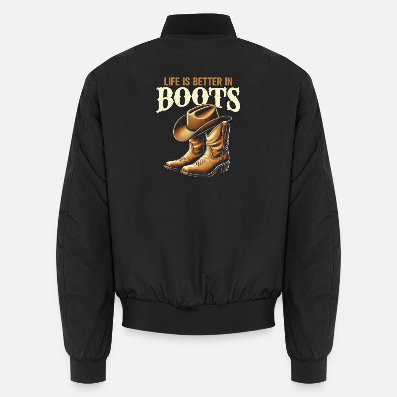 Line Dancing Cowboy Line Dancer Line Dance Unisex Bomberjacke