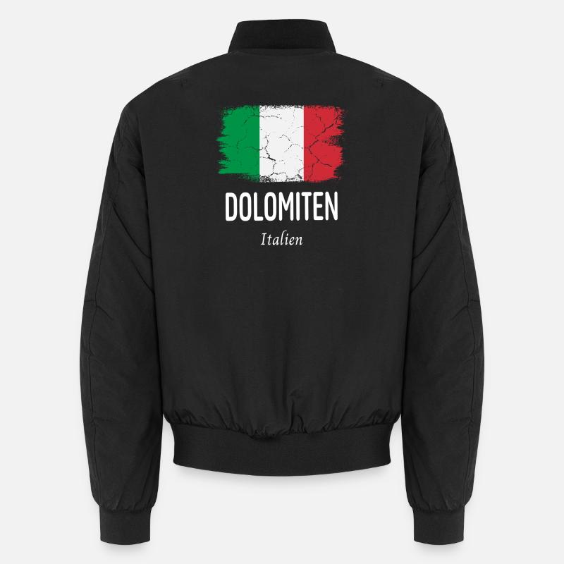 Dolomites - Bomber unisexe - noir