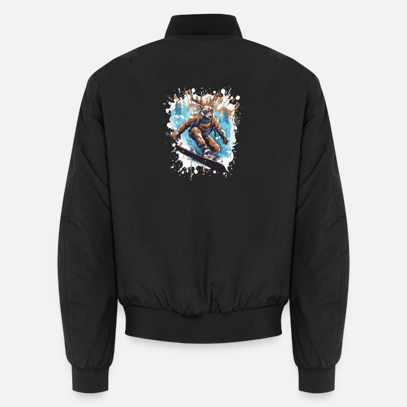 Hirsch Snowboard Bomber unisexe