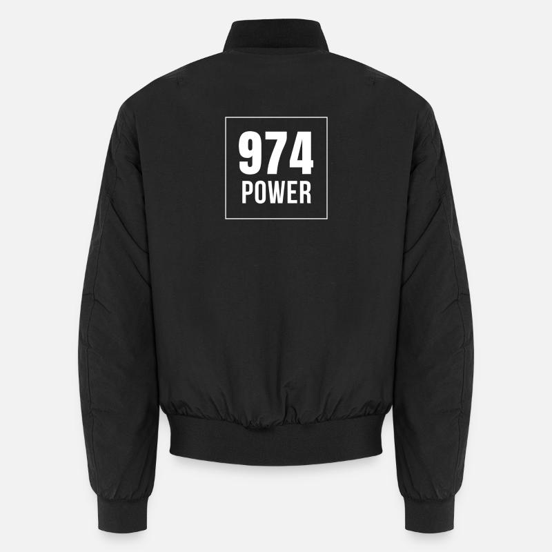 Power 974 Unisex Bomber Jacket