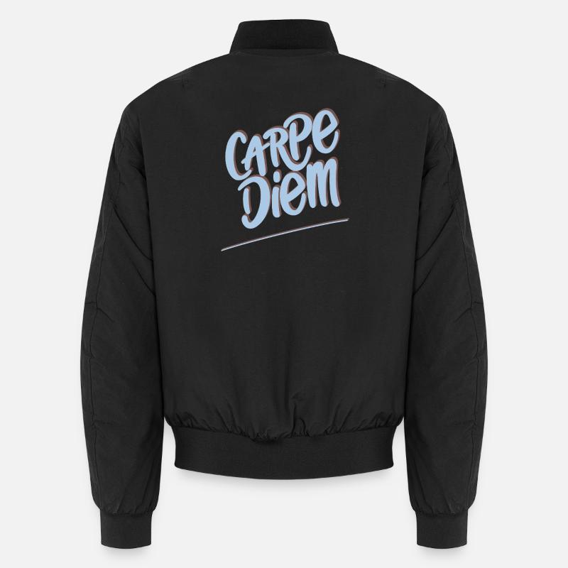 Carpe Diem - Bomber unisexe - noir