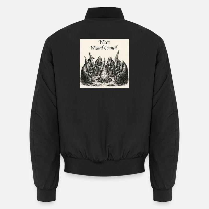 Wicca Wizard Rat Unisex Bomberjacke