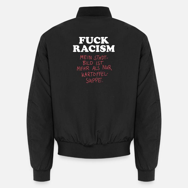 Stadtbild - Unisex Bomberjacke - Schwarz