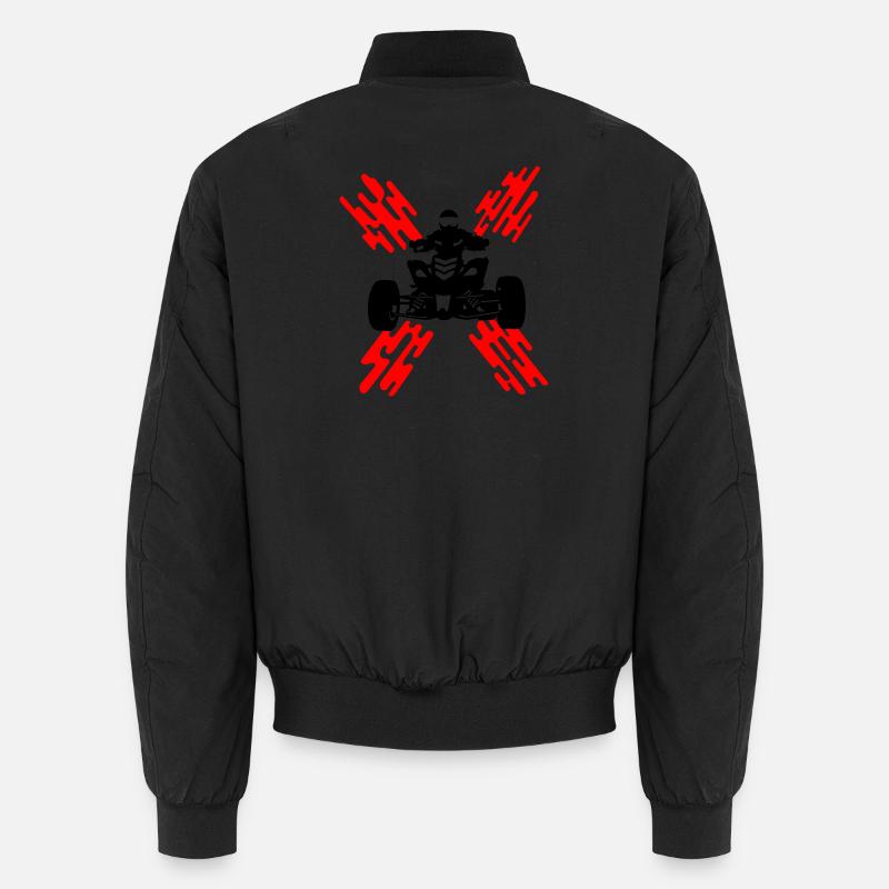 Quad - Unisex Bomberjacke - Schwarz