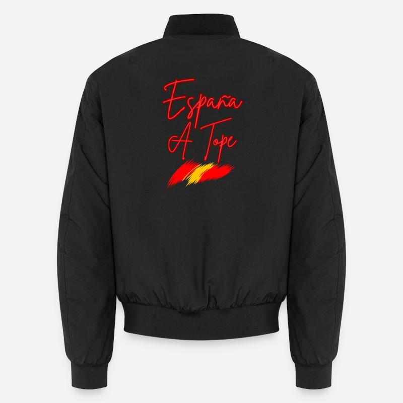 Espagne A Tope Neon - Bomber unisexe - noir
