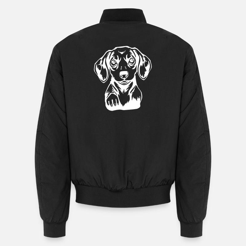 Dachshund Dackels T-shirt Geschenk Unisex Bomberjacke
