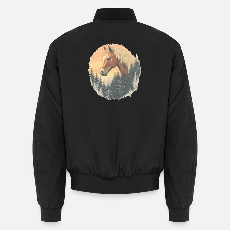 Cheval Hiver Bomber unisexe