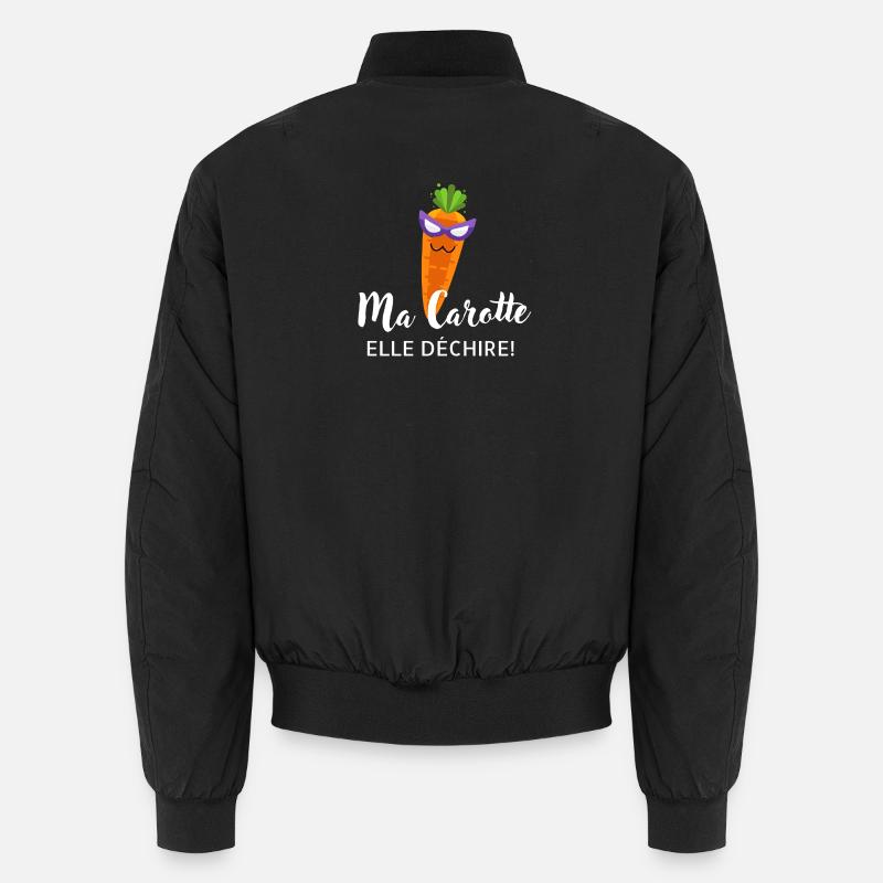 Masked Carrot Rishes Unisex Bomber Jacket