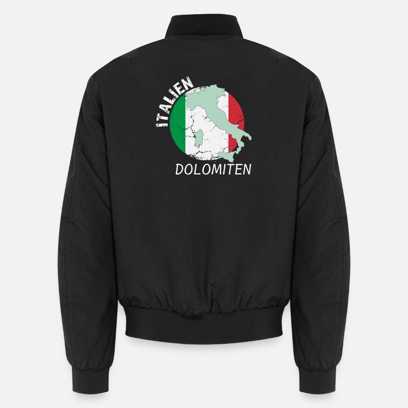 Dolomites - Unisex Bomber Jacket - black