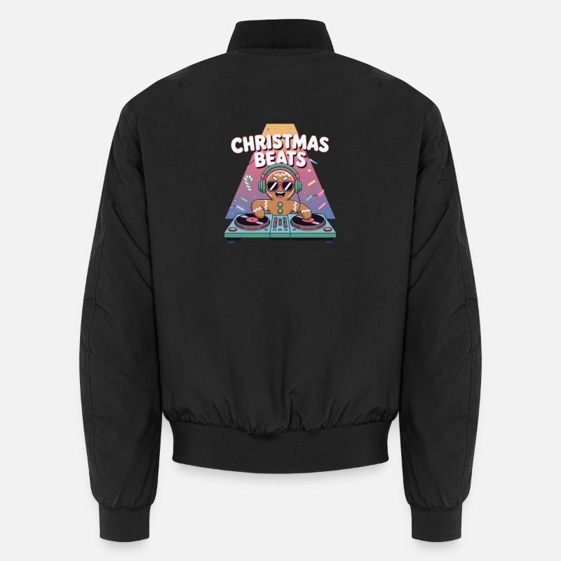 Weihnachtsbeats DJ Lebkuchen Unisex Bomberjacke