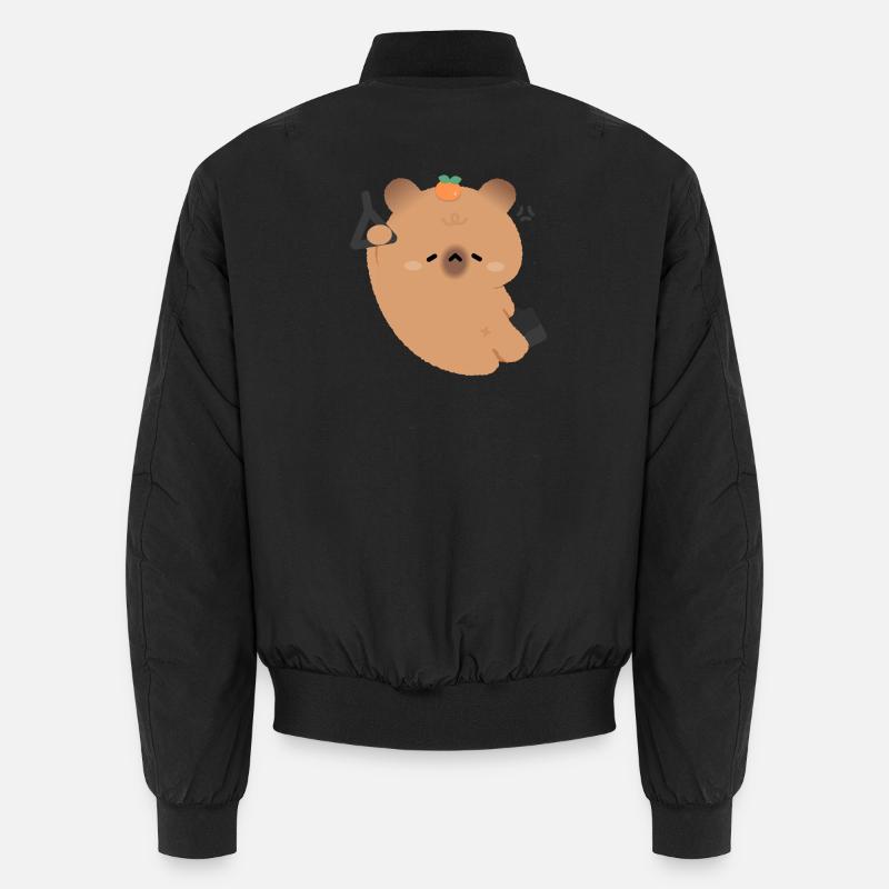 Trajet fatigué de Capybara Bomber unisexe