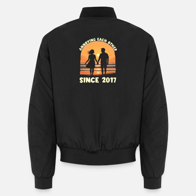 Mutual annoyance since 2017 Anniversary Unisex Bomber Jacket