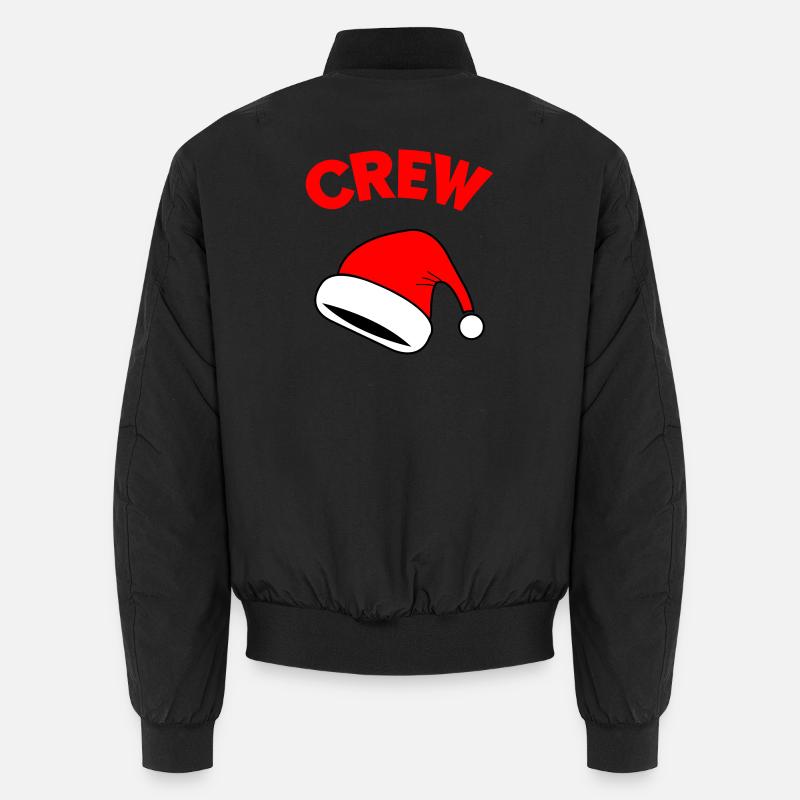 Santa Crew - Unisex Bomberjacke - Schwarz