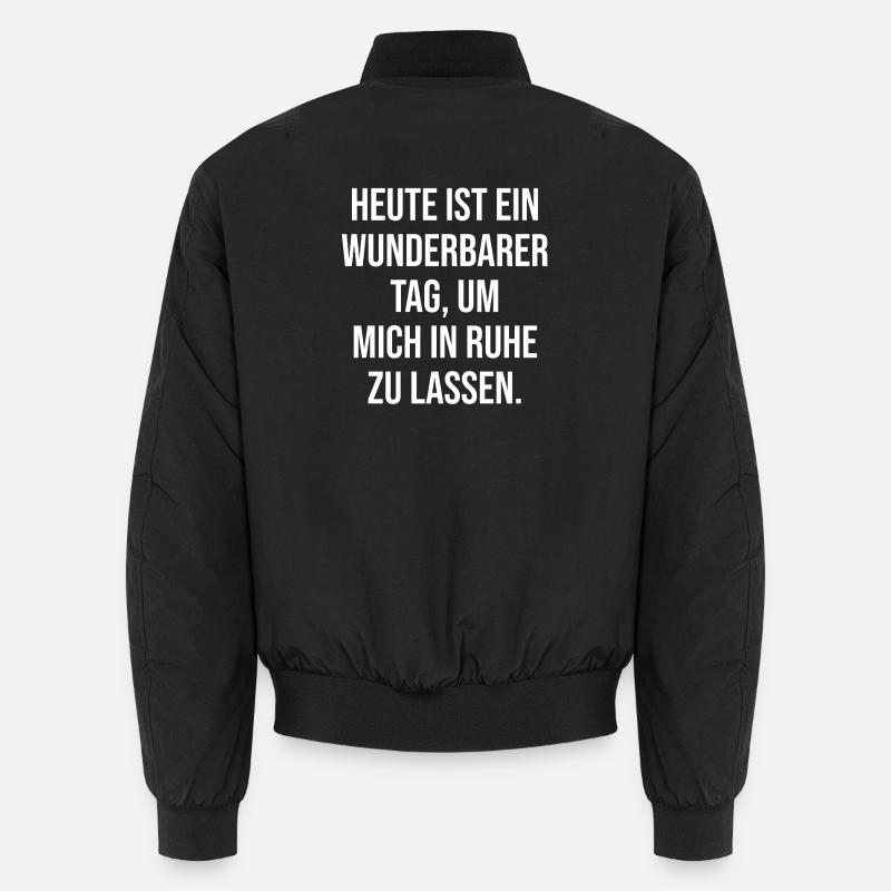 Saying Office Humor Weekend Work Burnout College Unisex Bomber Jacket
